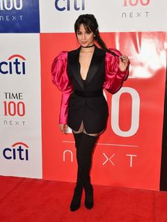 Camila Cabello at Time 100 Next at Pier 17 in New York City