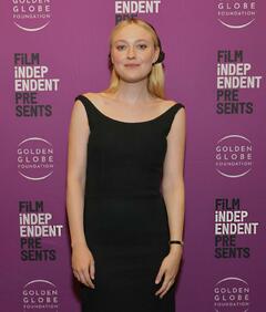 Dakota Fanning attends Film Independent Presents The Sun Never Sets at AMC Century City 15 in Los Angeles