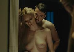 Bulgarian actress Luiza Grigorova topless at Trust Game