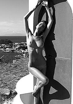 Katelyn Pascavis naked black-&-white image
