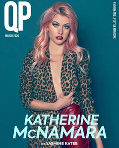 Katherine Mcnamara exy for QP magazine