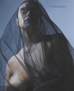Jill Kortleve see through to tits in Harper's Bazaar USA - The Beauty Issue May 2022