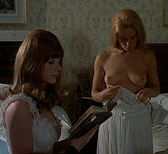Sue Longhurst and Erica Beale naked in Lust for a Vampire