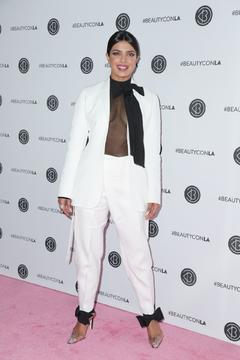 Priyanka Chopra braless at BeautyCon Festival in Los Angeles