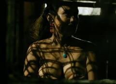 Indian actress Prasanna Pushpamala topless at Maguva