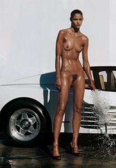 Mini Anden nude tits and hairy pussy