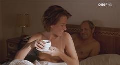 German actress and singer Franka Potente topless at Bin ich schön