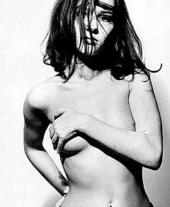 Virginie Ledoyen topless but covered