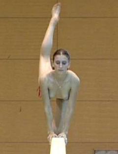 Romanian gymnast Claudia Presacan topless