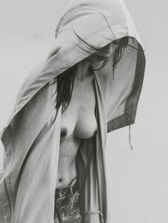 Beate Muska nude tits black-&-white