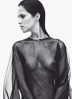 Amanda Wellsh nude tits under see through top