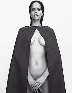 Amanda Wellsh naked but covered