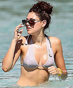 Eliza Doolittle sexy in bikini In Barbados