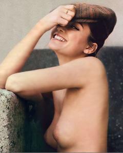 Victoria Principal posing topless