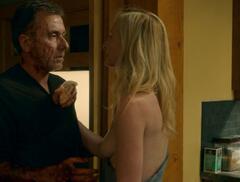 Genevieve O'Reilly topless at Tin Star