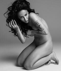 Doja Cat naked for Mac Cosmetics campaign - September 2025