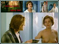 Kerry Fox topless in Shallow Grave