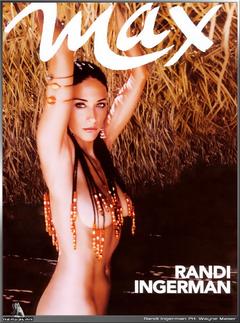 Randi Ingerman topless for Max magazine