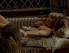 Tuva Novotny lying naked in Stoned