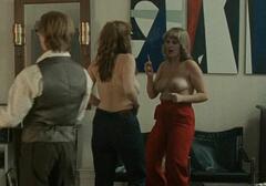 Pernilla August and others topless at Call Girl