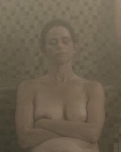 Amy Landecker nude in a sauna scene from Transparent