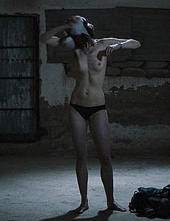 Manon Kahle topless in Thank You for Bombing