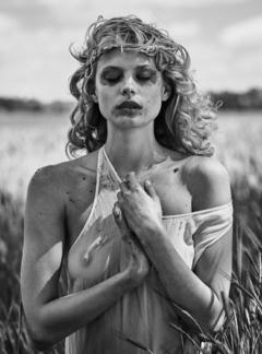 Victoria Germyn in see through outfit