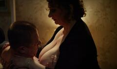 Busty Andrea Hohn topless at Herbert