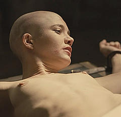 Delphine Chaneac nude tits in Splice