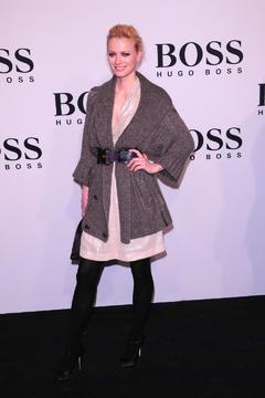 Franziska Knuppe at Mercedes Benz fashion show 2010