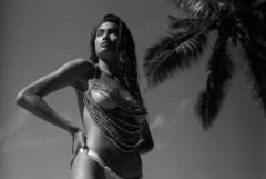 Kelly Gale topless for Sam Crawford photoshoot - September 2021