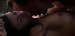 Penelope Cruz topless at Captain Corelli's Mandolin