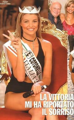 Italian TV presenter, model and showgirl Cristina Chiabotto looking sexy