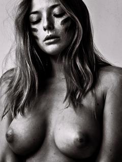 Olga Kobzar nude boobs