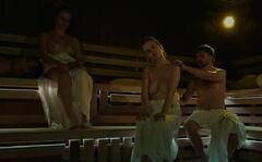 Diana Dulinkova topless at Dzob