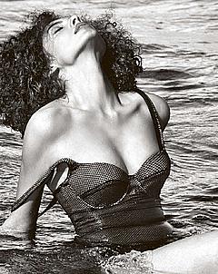 Indian model and television presenter Indrani Dasgupta