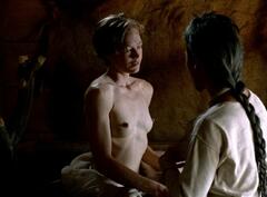 Suzy Amis topless at The Ballad of Little Jo