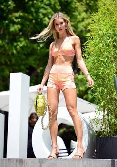 Joy Corrigan at Alo Yoga Event in LA