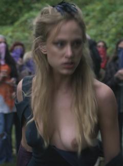 Nora Arnezeder nude tit in Mozart in the Jungle