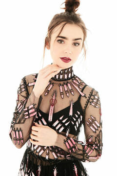 Lily Collins sexy for Angeleno Magazine - March 2017