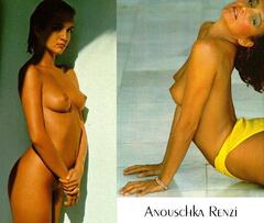 Anouschka Renzi topless and nude collage