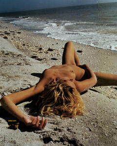 Kim Iglinsky nude on a beach