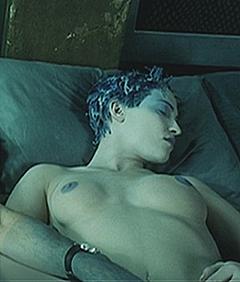 Linda Hardy topless in Immortel