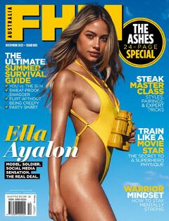 Ella Ayalon sideboob for FHM, Australia - December 2025