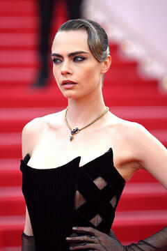 Cara Delevingne at the screening of L'Innocent during Cannes Film Festival