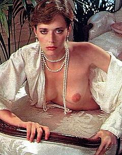 Sylvia Kristel nude boob