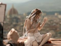 Icelandic actress Hera Hilmar topless at Da Vinci’s Demons