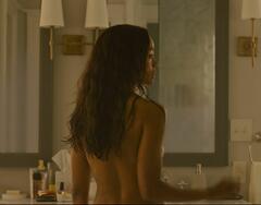 Zoe Saldana topless at Lioness