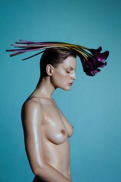 Guinevere Van Seenus naked by James Houston