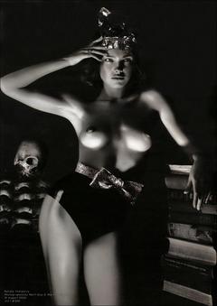 Natalia Vodianova posing topless